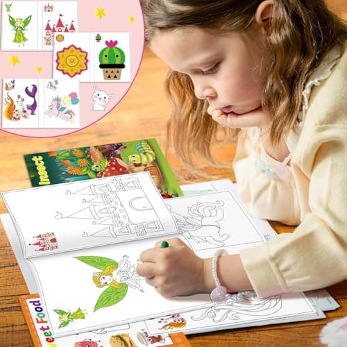 Kalysky 15 Pack Colouring Books for Children, A5 Kids Colouring Books — view 4