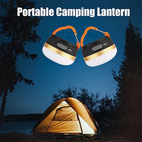 Yizhet Camping Lights, 2 Pcs Camping Lantern & Power Bank USB Rechargeable — view 5