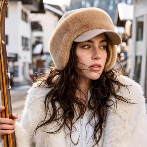 Winter Headband for Women Warm Earband Cold Weather Accessories — view 3