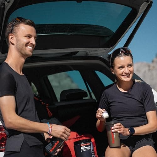 Powerbar - Sports Water Bottle - Leak-Proof & Dishwasher-Safe, BPA-Free - 500 ml - Black Line — view 6