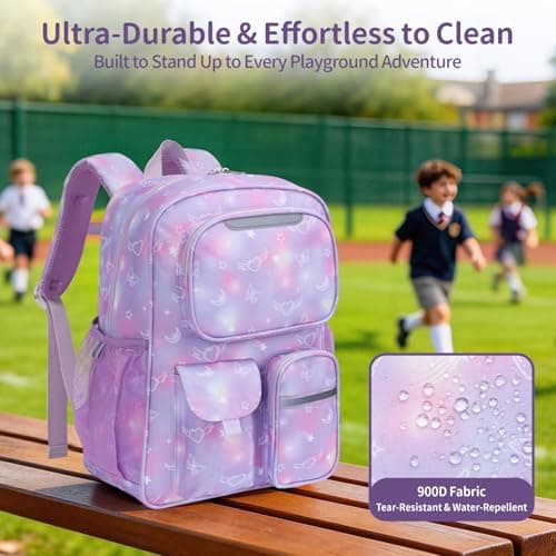 Bagseri School Bag for Girls 8-12 Years - Rucksack for Primary School — view 6