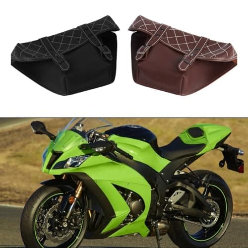 Fit Motorcycle Luggage Bags for Touring Travel Fit Motorcycle(brown) — view 2
