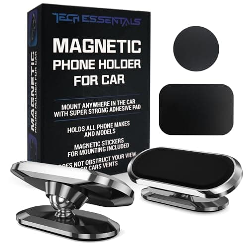 SOL 1pk Magnetic Phone Holder for Car - Air Vent Magnet Mount