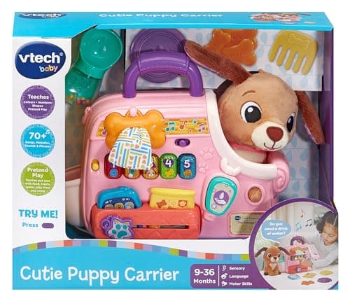 VTech Baby Cutie Puppy Carrier, English — view 2