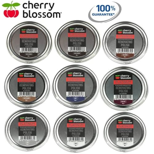 DTD QUALITY MATTERS Cherry Blossom Footwear Renovating Polish, Leather Shoe Care, Restores Faded Leather, Cleans, Conditions, High Shine Finish, 40g (OXBLOOD) — view 3