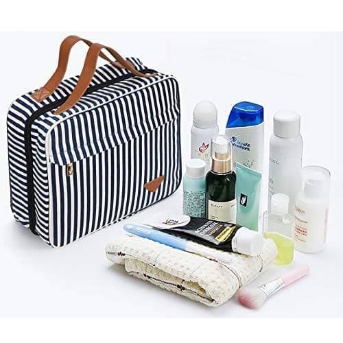 Wash Bags, Toiletry Bag, Makeup Bag Travel Hanging Cosmetic Bag, Wash Bag with Hanging Hook, Make Up Case Organizer Waterproof for Travel and Bathroom Shower, Gifts for Women & Girls — view 6