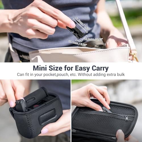 JJC Magnetic Mount for DJI Osmo 360 Action 5 Pro 4 3 Quick Release Adapter — view 5