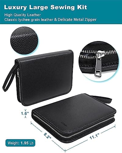 Sewing Needle Thread Kit Adults: Newly Upgraded 249 Pcs Professional Hand Sewing Supplies Kits - Large Sewing Kit for Adults Basic Starter Beginners Travel Emergency Sew Repair Set — view 4