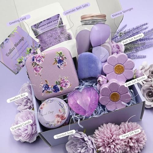 Lavender Pamper Gift Set for Women Mum Teacher Wife Best Friend Sister — view 2