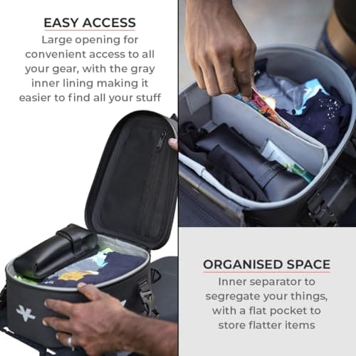 ViaTerra 100% Waterproof 6L Motorcycle Tailbag — view 5