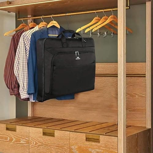 MATEIN Suit Carrier for Men, Travel Garment Bags with Strap for Business — view 3