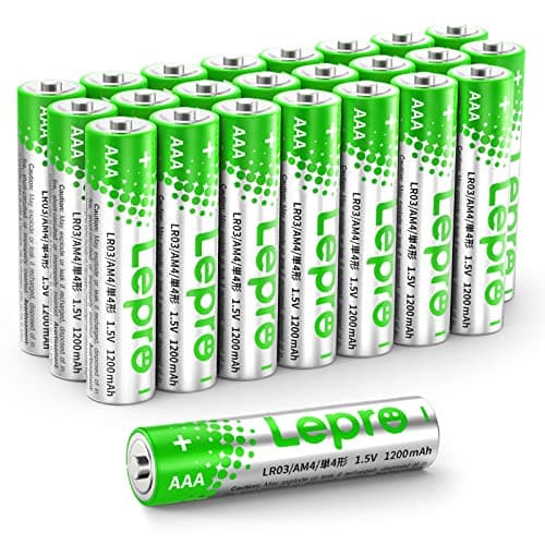Lepro AAA Alkaline Batteries 24 Pack, 1200mAh Triple A Battery Long Lasting