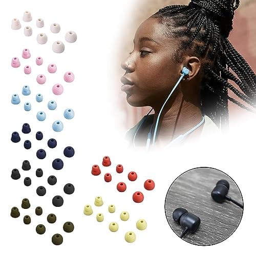 Ear Tip for Earphone Replacement 4Pairs Soft, Navy blue — view 2
