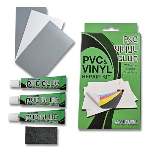 Stormsure PVC and Vinyl Repair Kit for Hot Tubs and Spas - Durable, Temperature Resistant, Easy Repair