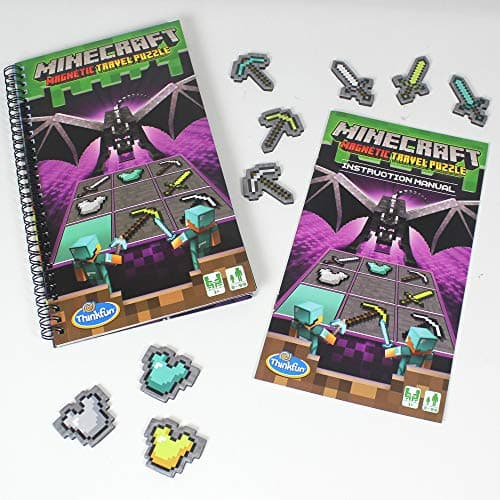 ThinkFun Minecraft Magnetic Travel Puzzle Logic Game for Kids Age 8+ — view 5