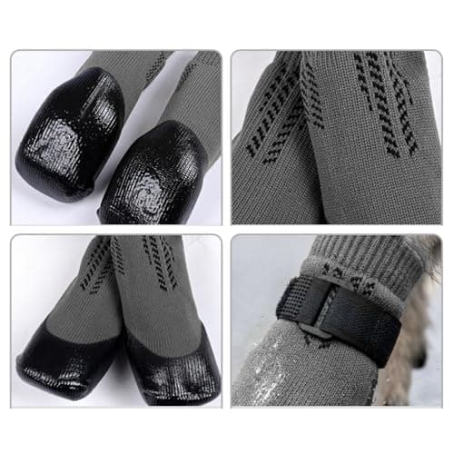 Dog Socks 4 Pieces Puppy Shoes — view 6