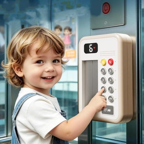 Elevator Panel Toy With Sound And Light Educational Toy — view 6