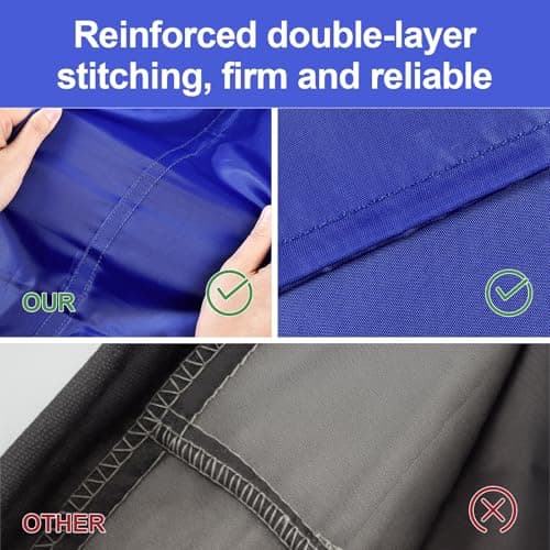 OTraki 2-Pack Travel Laundry Bags 70x90cm, Waterproof Dirty Laundry Hamper, Drawstring Laundry Bag, Large Foldable Laundry Bag with Drawstring for Camping, Dormitories and Travel Laundry Room, Black — view 3