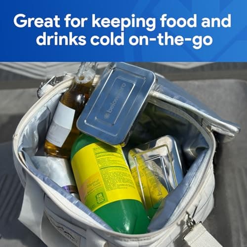 Below Zero Deluxe Stainless Steel Reusable Cooling Pack | Durable Ice Pack Lasts 48 Hours, Ice Pack for Bento, Lunch Bags, Coolers, Picnics, Camping, Beachgoers, Sporting Events | Longest Lasting — view 3