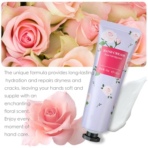4PCS Mini Moisturizing Hand Cream Multipack, Non-greasy for Dry Hands — view 4