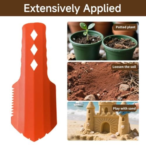 Kclkda Ultralight Metal Camping Backpacking Trowel with Serrated Design — view 4