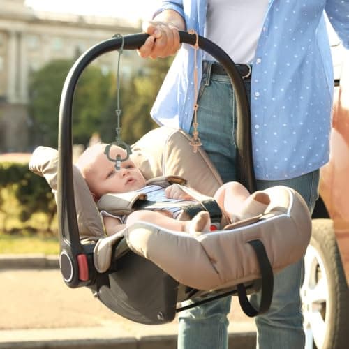 Dummy Clip, Adjustable Silicone Toy Straps for Baby, Pacifier Holder — view 2