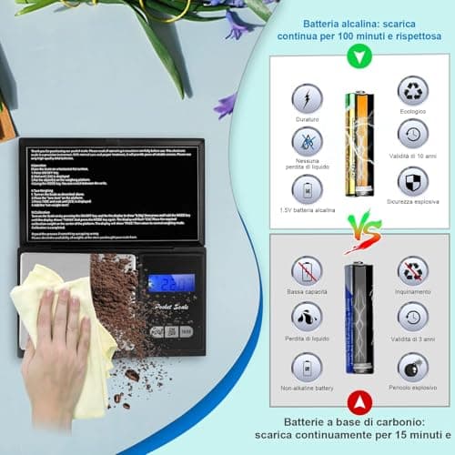 Mini Digital Scales 0.01g, 500g Pocket Micro Scales — view 6
