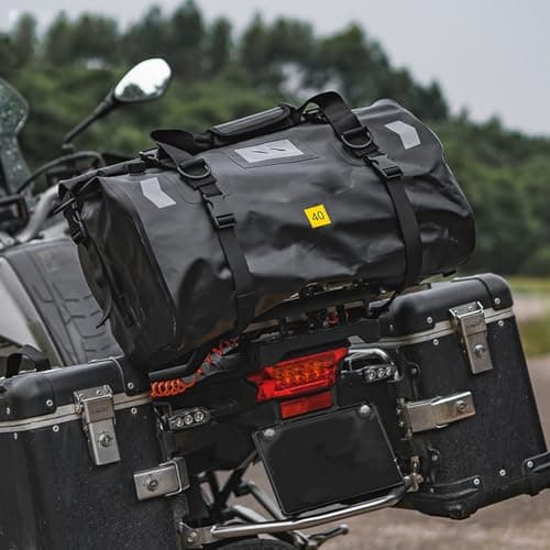 Motorcycle Luggage Bag Waterproof Reflective Travel Backpack — view 3