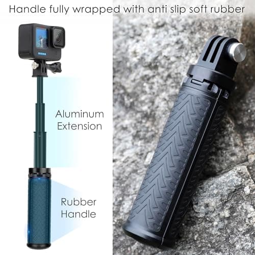 YALLSAME Mini Selfie Stick Tripod for GoPro DJI Action Camera — view 6