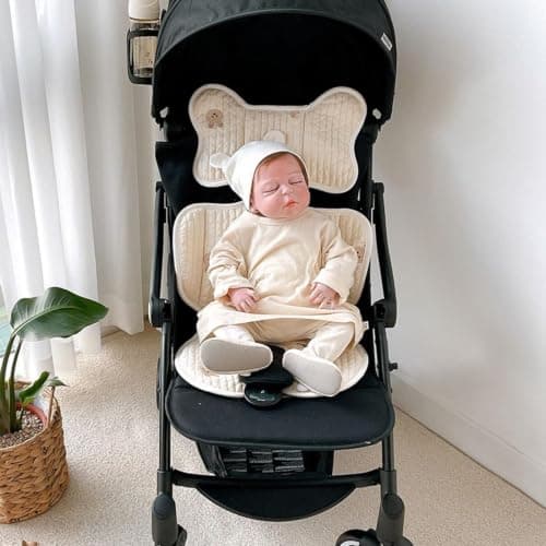 Car Seat Cooler Pad Cotton Soft Breathable Washable Liner Mat — view 2