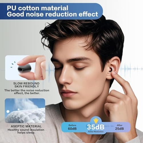 1 Pair Motorcycle Ear Plugs – 27dB Noise Reduction for Wind & Engine Noise, Reusable Soft Silicone Earplugs for Riding, Outdoor Sports, Sleep & Travel, Comfortable Hearing Protection for Men & Women — view 3