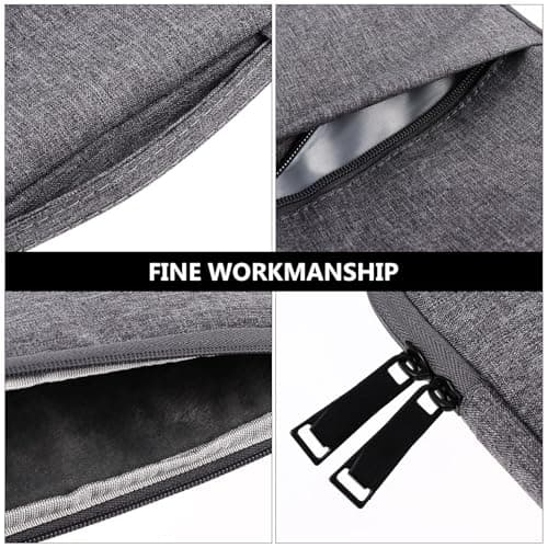 Laptop Sleeve Bag Polyester Portable Waterproof Carrying Bag — view 3
