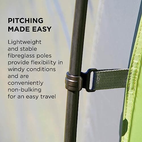 Coleman Coastline 3 Plus Tent | For Camping Trips & Outdoor Stays, Large PVC Window, Waterproof | 3 Person — view 6