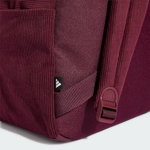 adidas Unisex Essentials Material Backpack, maroon/amazon red, One Size — view 4