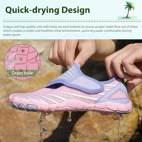 AONETIGER Unisex Barefoot Shoes Mens Womens Quick Dry Barefoot Aqua Sneaker — view 4