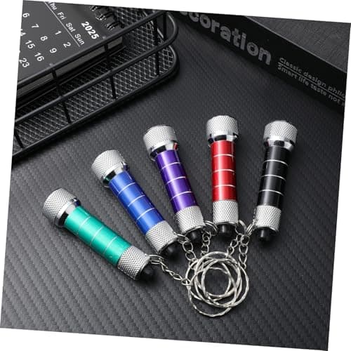 Mini 5 LED Keychain Flashlight 10 Pack for Kids Portable Torch — view 5