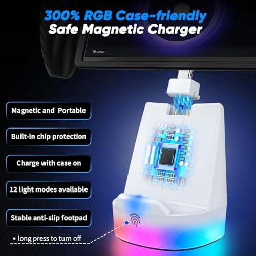 13 in 1 Bundle Accessories for Playstation Portal with RGB Charging Dock — view 5