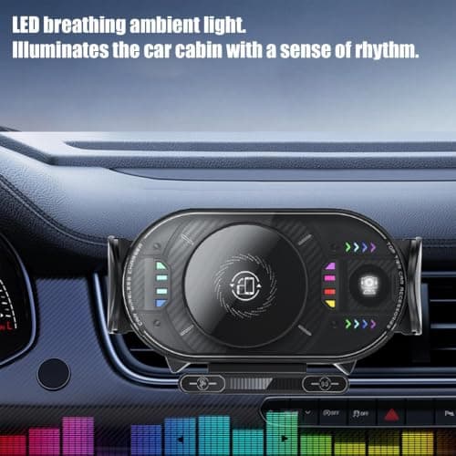 Car Mobile Phone Holder with Charger Type-C Foldable Safety Protection — view 5