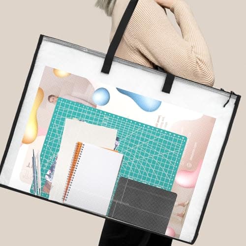 SynHHergyx Art Portfolio Bag, 23 x 35 Inch Portfolio Folder for Artwork — view 6