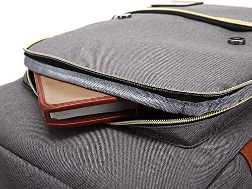 HASAGEI Backpack Vintage Unisex Rucksack Daypack Casual School Travel Laptop Tablet Bags — view 6