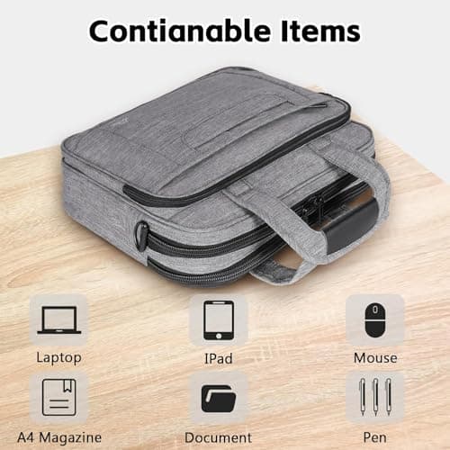 MATEIN Laptop Bag, 15.6 Inch Multifuntional Business Computer Laptop Case — view 4