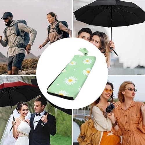Umbrella Bags Waterproof Folding Storage Pocket with Lanyard — view 5