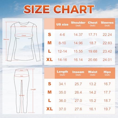 DDOBB Womens Thermal Underwear Sets Black,XL — view 4