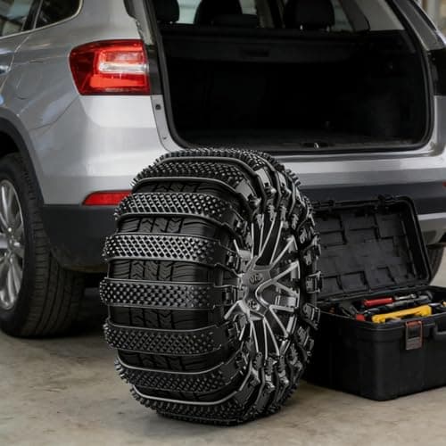 Zip Tie Snow Chains Pack of 10 Winter and Cold Accessories for Road Travel — view 2