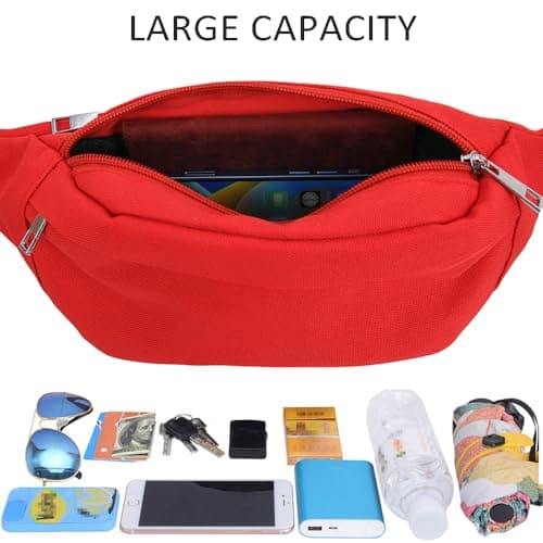 Waterproof Bum Bag Waist Fanny Packs Travel Hiking Outdoor Sport Money Hip Bag Pouch Pack Holiday Running Belt — view 3