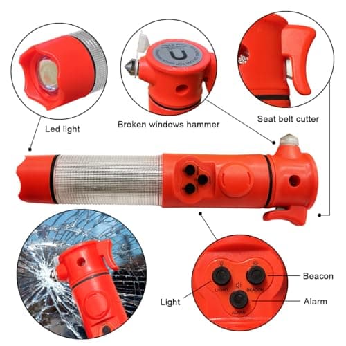 12Pcs Car Breakdown Emergency Kit UK Europe Auto Roadside Assistance Set — view 2