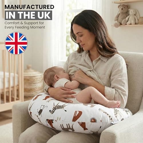 Nursing Pillow, Breastfeeding Pillows Support Breast and Bottle Feeding — view 2