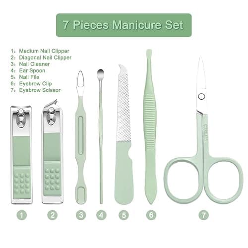 Manicure Set - Professional Travel Nail Clippers Kit — view 2