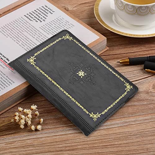 ENJOY-UNIQUE Antique Retro Style Universal 6 inch 6" Ereader Book Style Case Cover for Kindle/Pocketbook/Onyx Boox/Tolino/Nook Old fashion 6inch ebook reader — view 2