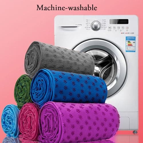 Oaygat Yoga Towel Sweat Absorbent Non-slip Yogas Towel Quick-drying yoga mat cloth Hot Yoga Towels Breathable Yoga Mat With Mesh Carrying Bag — view 5